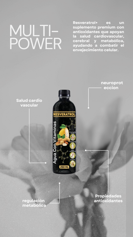 COMBO NICOTINAMIDE +AGUA RESVERATROL