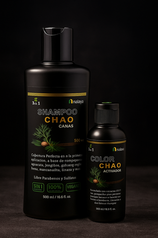 SHAMPOO CHAO  CANAS +TRATAMIENTO ULTIMAS UNIDADES